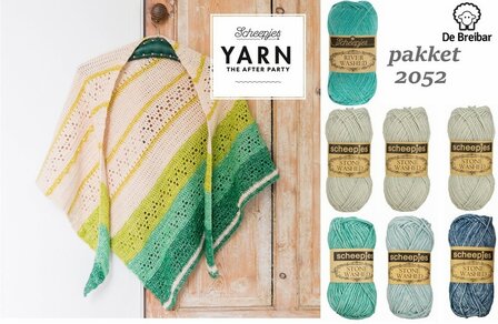 Scheepjes Forest Valley Shawl : Breibar kleur pakket 2052  benodigde garen plus gratis het patroonboekje nr 23