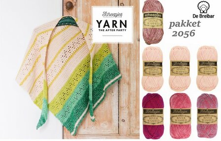 Scheepjes Forest Valley Shawl : Breibar kleur pakket 2056  benodigde garen plus gratis het patroonboekje nr 23