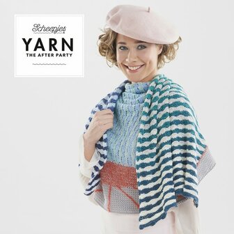 Alto Mare Wrap Yarn After Party 30 compleet pakket van Scheepjes Whirl, Whirlette en Mohair Rhythm plus gratis patroon.