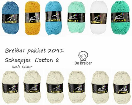 Small Breibar pakket 2091 Cotton 8.