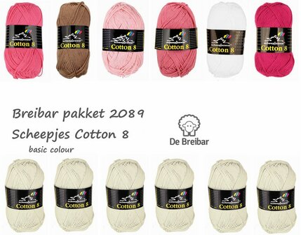 Small Breibar pakket 2089 Cotton 8.