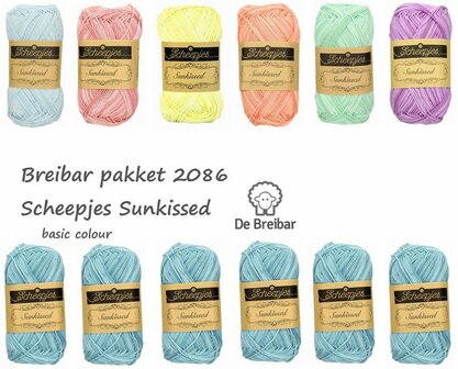 Small Breibar pakket 2086 Sunkissed. 