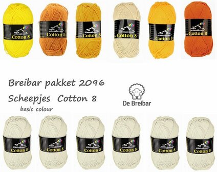 Small Breibar pakket 2096 Cotton 8.