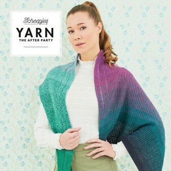 Scheepjes Exclamation Shawl compleet pakket van Woolly Whirl + gratis patroon Yarn the after party 32