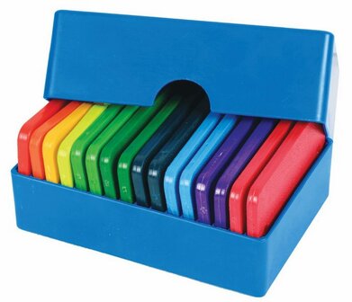 KnitPro Knit Blockers 20 stuks regenboog kleuren 