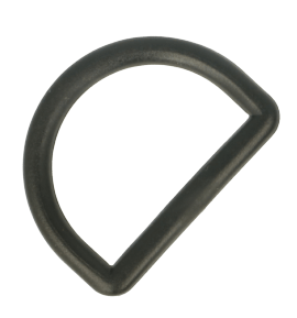 D-ringen zwart 32 mm 2 stuks