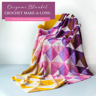 Origami Blanket - Breibar 20051 Scheepjes Colour Crafter compleet garen pakket