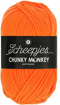 Chunky Monkey Neon Orange 1256 Scheepjes 