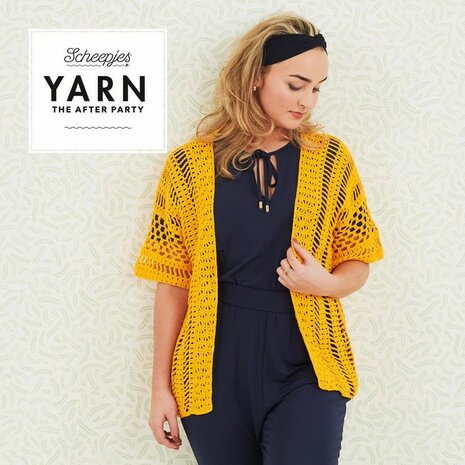 Boho Cardigan van Scheepjes Cotton 8 + gratis patroon The After Yarn Party 67