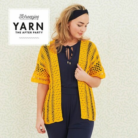 Boho Cardigan van Scheepjes Cotton 8 + gratis patroon The After Yarn Party 67