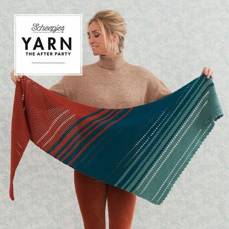 Away Day Shawl van Scheepjes Merino Soft  compleet pakket met gratis patroon The After Yarn Party 92