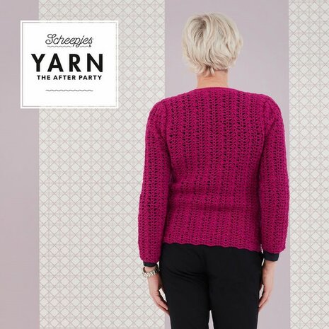 Posy Cardigan garen haakpakket Scheepjes - Met gratis patroon YARN The After Party nr.48