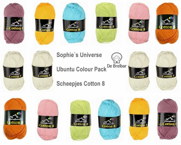 Sophies Universe Ubuntu Colour haakpakket Scheepjes Cotton 8