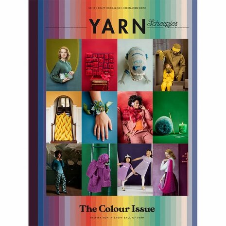 The Colour Issue Scheepjes YARN Bookazine 10  Nederlands
