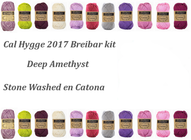 Hygge Deep Amethyst Cal 2017 pakket Let op! zie beschrijving
