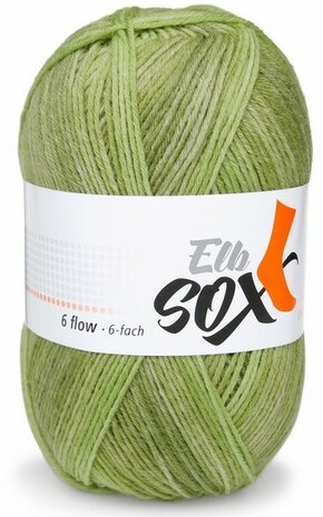 ElbSox - 6 Flow - Color 003  ggh 6 draads sokkenwol