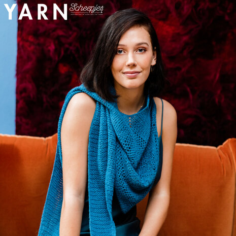 Metamorphosis Wrap van Scheepjes Alpaca Rhythm - door Lynne Rowe compleet garen  haakpakket + kralen