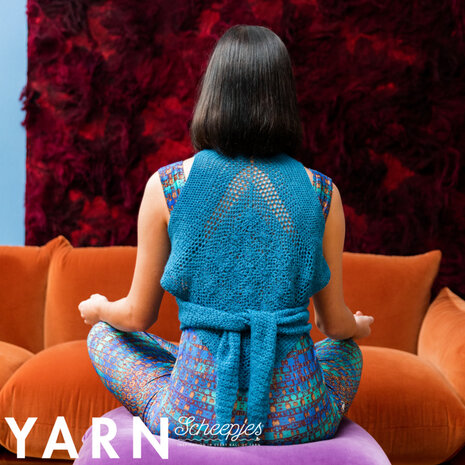 Metamorphosis Wrap van Scheepjes Alpaca Rhythm - door Lynne Rowe compleet garen  haakpakket + kralen
