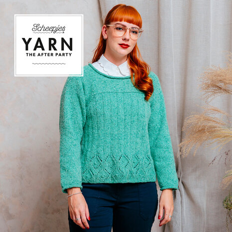 Bookworm Sweater van Scheepjes Secret Garden- Garen pakket + gratis patroon YARN The After Party 123