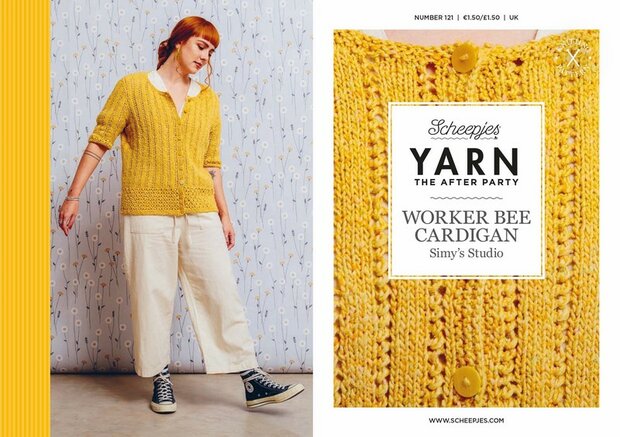 YARN The After Party nr.121 Worker Bee Cardigan NL