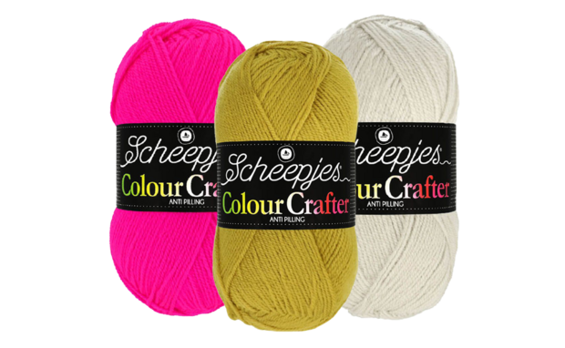 Snaggletooth MAL van Scheepjes Colour Crafter pakket 
