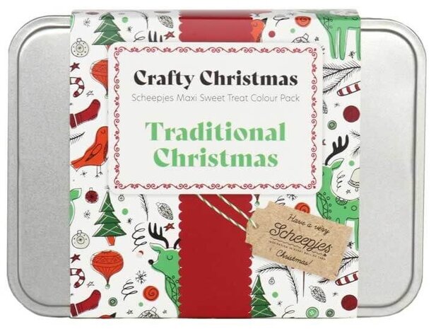Scheepjes Crafty Christmas Colour Pack Traditional 