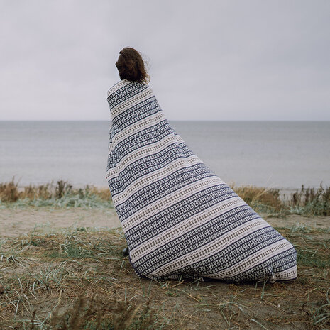 Nothern Winds Blanket van Scheepjes Metropolis garen pakket - patroon staat in boek A Sea Story  - Lilla Björn Crochet
