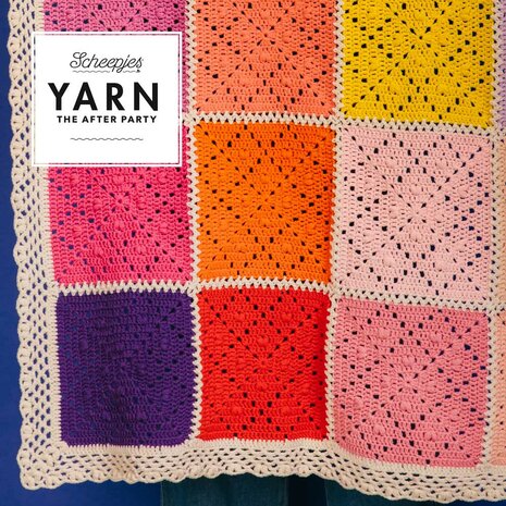 Colour Shuffle Blanket  van Scheepjes Softfun met gratis patroon YARN The After Party nr.152