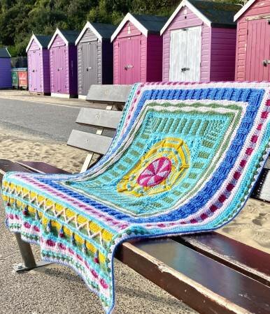 Down by the Sea Blanket - Bournemouth Beach Scheepjes Colour Crafter garen pakket