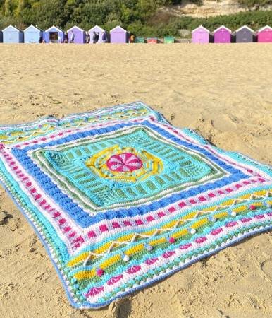 Down by the Sea Blanket - Bournemouth Beach Scheepjes Colour Crafter garen pakket