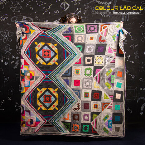 Scheepjes Colour Lab CAL 2023 Blanket - Metropolis kit