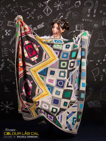 Scheepjes Colour Lab CAL 2023 Blanket - Metropolis kit