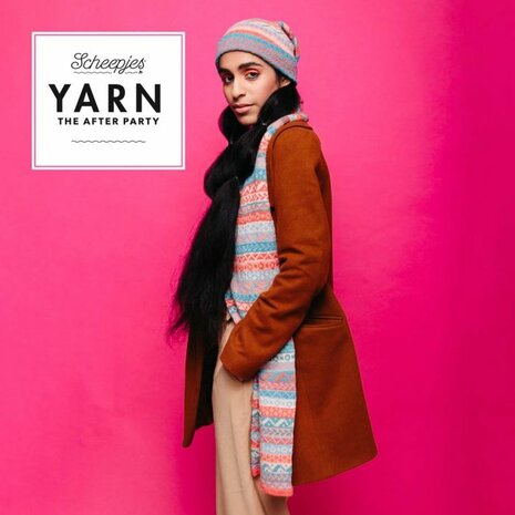 Apricity Hat & Scarf - Muts en Sjaal Breibar pakket 204 van Scheepjes metropolis + gratis patroon 