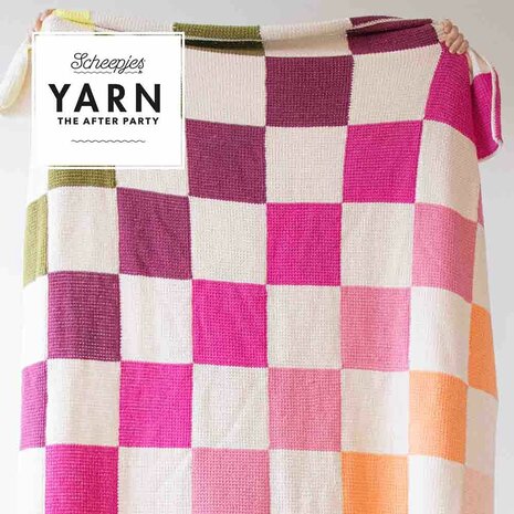 Tunisian Tiles Blanket Sunset van Scheepjes Softfun garenpakket met gratis patroon