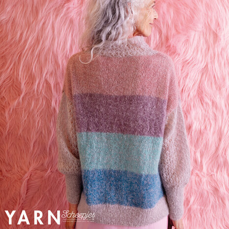 Float Away Jumper van Scheepjes Mohair Rhythm compleet garenpakket 