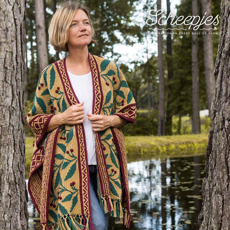 Scheepjes Forager Make-A-Long - Natalia’s Forager Shawl van Scheepjes Scrumptious garen pakket