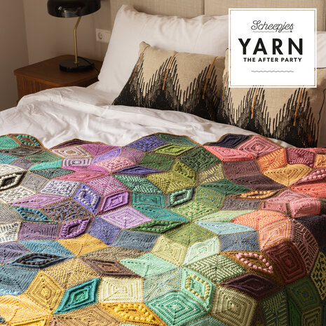 Scheepjes Tiles Blanket van Scheepjes Scrumptious compleet garen pakket + gratis Patroon YARN - The After Party 204