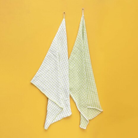 Scheepjes Clean Sweep Tea Towels breikit  + patroon