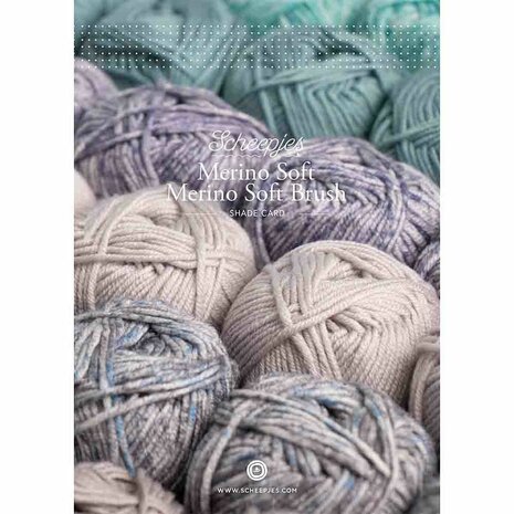 Scheepjes Staalkaart Merino Soft - Brush