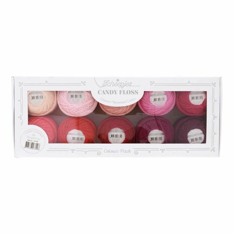 Scheepjes Candy Floss colour pack 10x20gr Raspberry