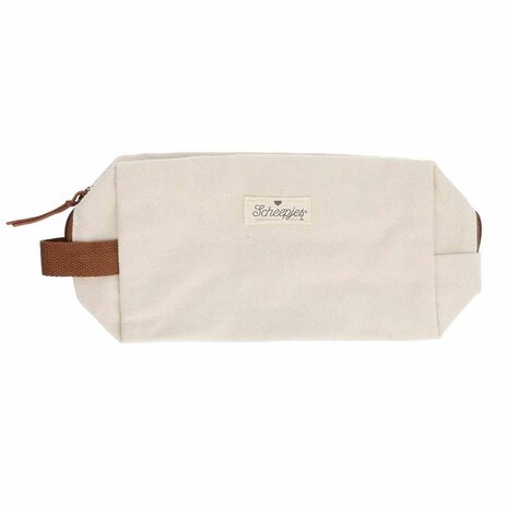 Scheepjes Etui voor accessoires 24x13x9cm licht beige