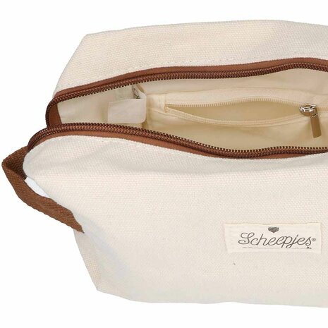 Scheepjes Etui voor accessoires 24x13x9cm licht beige