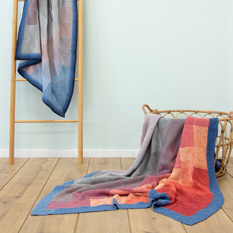 Scheepjes Bullfinch Blanket CKAL 2024 Kit geschikt om te breien en te haken
