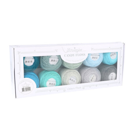 Scheepjes Candy Floss colour pack 10x20gr Earl Grey
