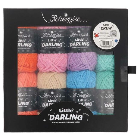 Scheepjes Little Darling - Aqua Crew - colour pack 8x25g