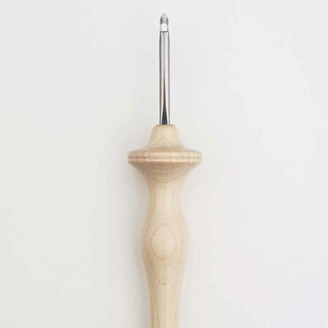 Oxford Punchnaald fine Natural Wood maat 9
