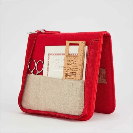 Oxford Punchnaald set van 5 fine Natural Wood punchnaalden maat 8-14 