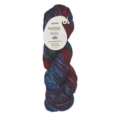 Symfonie Bella variegated 4009 Twilight Flame