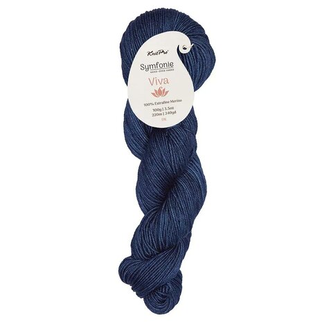 Symfonie Viva solid 1018 Midnight Blue
