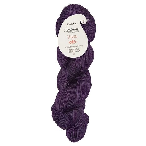 Symfonie Viva solid 1024 Aubergine